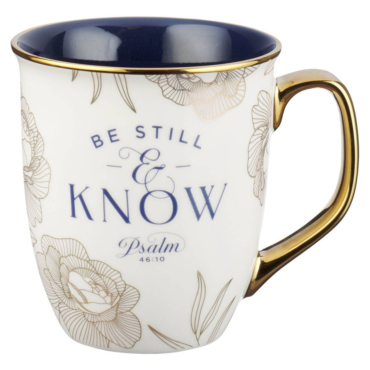 Mug Navy Be Still Ps. 46:10