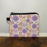 Mini Pouch with Key Chain - Several Prints and Patterns Available