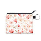 Mini Pouch with Key Chain - Several Prints and Patterns Available